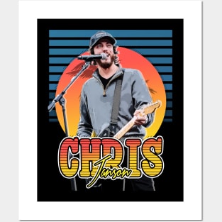 Retro Flyer Style Chris Janson Fan ART Design Posters and Art